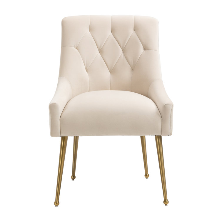 Amoroso velvet best sale side chair